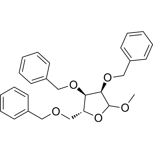 1-甲基-2,3,5-三-O-苄基-D-呋喃糖苷