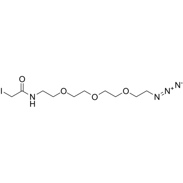 Iodoacetamide-PEG3-azide