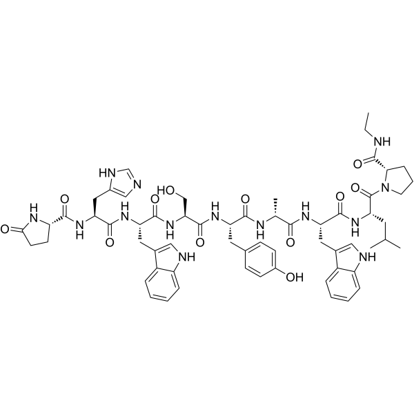 (Des-Gly10,D-Ala6,Pro-NHEt9)-LHRH (salmon)