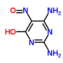 2,4-二氨基-6-羟基-5-亚硝基嘧啶