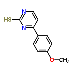 4-(4-甲氧基苯基)嘧啶-2-硫醇