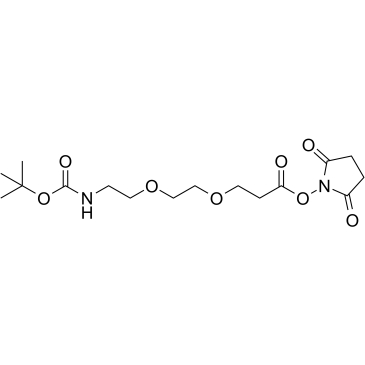 Boc-NH-PEG2-C2-NHS ester