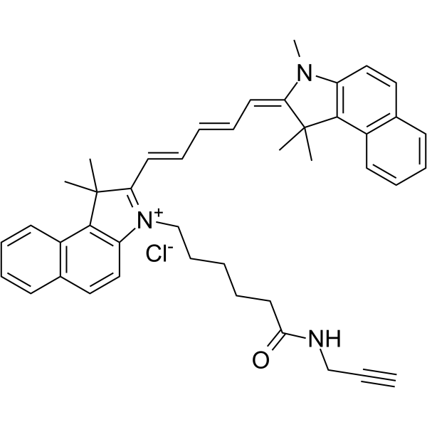 Cyanine5.5 alkyne chloride