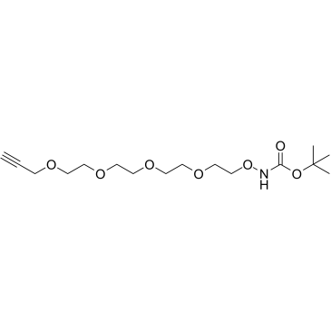 Boc-aminooxy-PEG4-propargyl