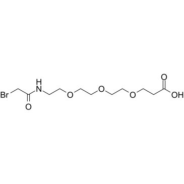 Bromoacetamido-PEG3-C2-acid