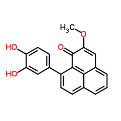 9-(3,4-二羟基苯基)-2-甲氧基-1H-萘嵌苯-1-酮