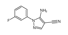 5 -氨基- 1 -(3 -氟苯基)- 1H -吡唑-4-甲腈