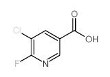 5-氯-6-氟吡啶-3-羧酸