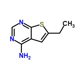 6-乙基噻吩并[2,3-d]嘧啶-4-胺