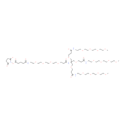 NHS-PEG4-(m-PEG4)3-ester