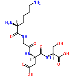 H-Lys-Gly-Asp-Ser-OH trifluoroacetate salt