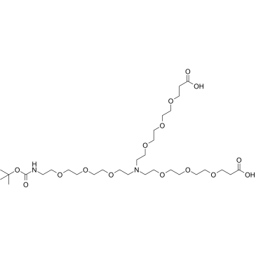 N-(Boc-PEG3)-N-bis(PEG3-acid)