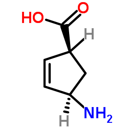 (1R,4S)-rel-4-氨基环戊-2-烯羧酸