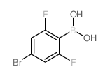 4-溴-2,6-二氟苯基硼酸