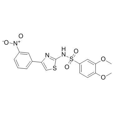 3,4-二甲氧基-N-[4-(3-硝基苯基)-2-噻唑基]苯磺酰胺