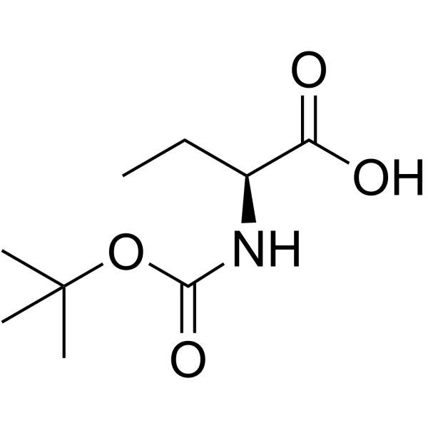 (S)-2-(Boc-氨基)丁酸