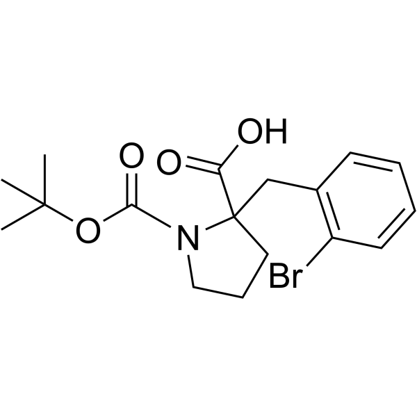 Boc-α-(2-溴苄基)-DL-Pro-OH