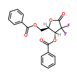 2-脱氧-2,2-二氟戊呋喃糖-1-酮-3,5-二安息香酸盐