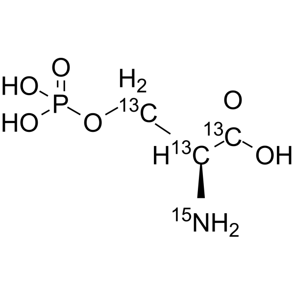 O-Phospho-L-serine-13C3,15N