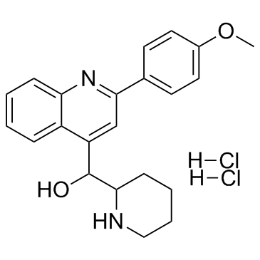 2-(4-甲氧基苯基)-alpha-2-哌啶基-4-喹啉甲醇二盐酸盐