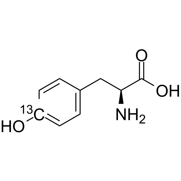 L-酪氨酸-苯基-4-13C