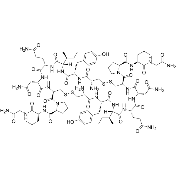 Oxytocin antiparallel dimer