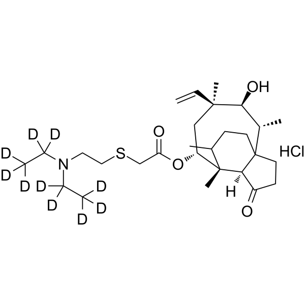 Tiamulin-d10 hydrochloride