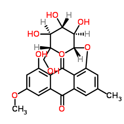 大黄素甲醚-1-O-β-D-葡萄糖苷