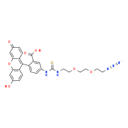 Fluorescein-thiourea-PEG2-azide