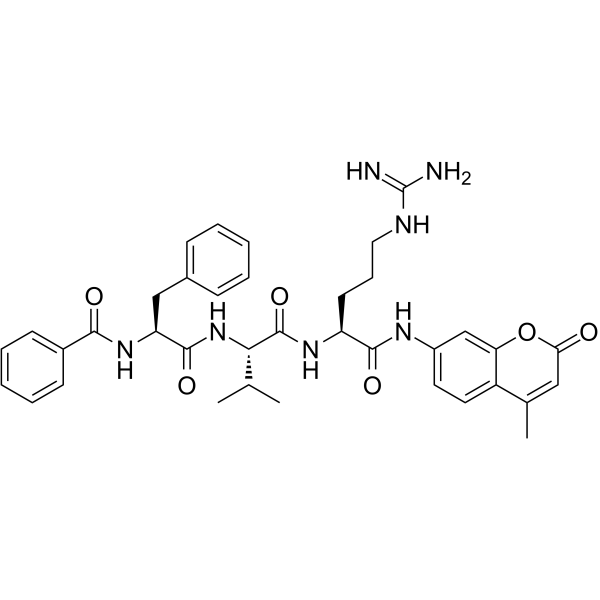 BENZOYL-PHE-VAL-ARG-AMC: BENZOYL-FVR-AMC