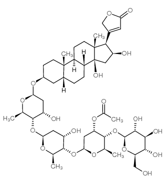 毛花洋地黄苷B