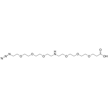 N-(Azido-PEG3)-NH-PEG3-acid