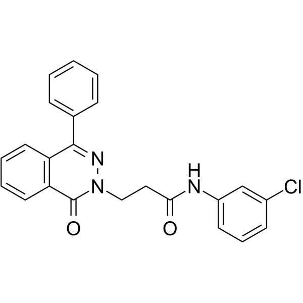 N-(3-氯苯基)-3-(1-氧代-4-苯基酞嗪-2(1H)-基)丙酰胺