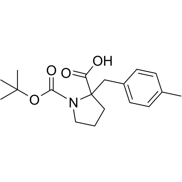 1-Boc-2-(4-甲基苄基)-2-吡咯烷羧酸