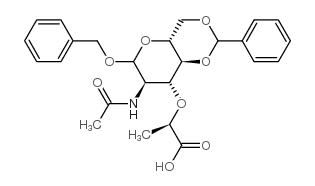 1-苄基-N-乙酰基-4,6-O-苯亚甲基胞壁酸