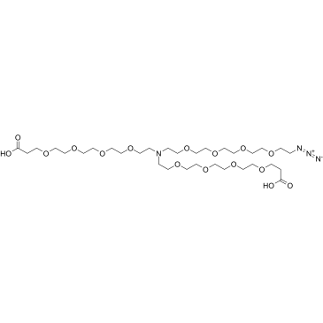 N-(Azido-PEG4)-N-bis(PEG4-acid)