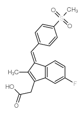 (Z)-2-[6-氟-2-甲基-3-[(4-甲基磺酰基苯基)亚甲基]-1-茚基]乙酸