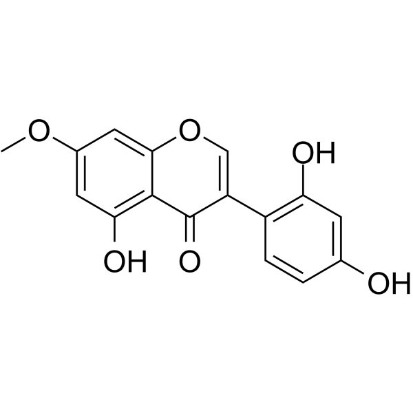 木豆异黄酮； 2',4',5-三羟基-7-甲氧基异黄酮