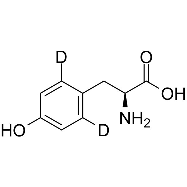 L-酪氨酸-d2(苯基-2,6-d2)