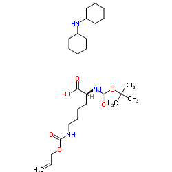 N-叔丁氧羰基-N'-烯丙氧基羰基-D-赖氨酸二环己胺盐