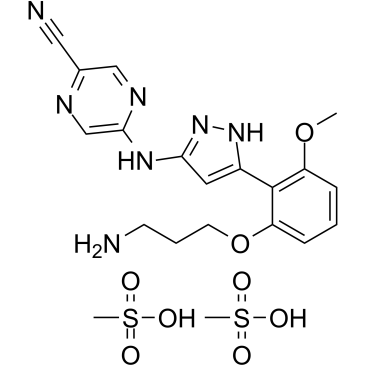 Prexasertib dimesylate