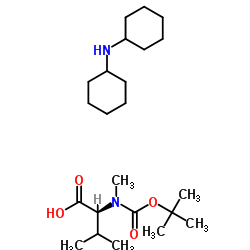 Boc-N-甲基-L-缬氨酸二环己基铵盐