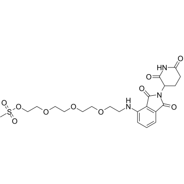 Thalidomide-NH-PEG4-Ms