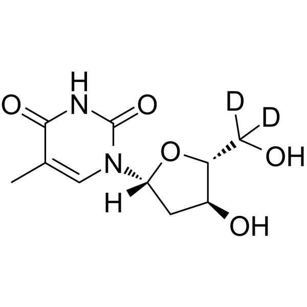 [5',5''-2H2]胸苷