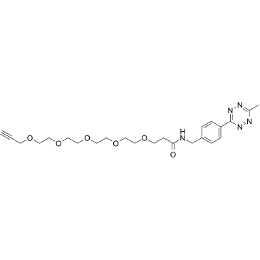 Methyltetrazine-amido-PEG5-alkyne