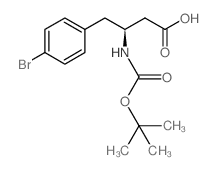 (S)-4-(4-溴苯基)-3-((叔丁氧羰基)氨基)丁酸