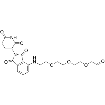 Thalidomide-NH-PEG3-CH2CHO