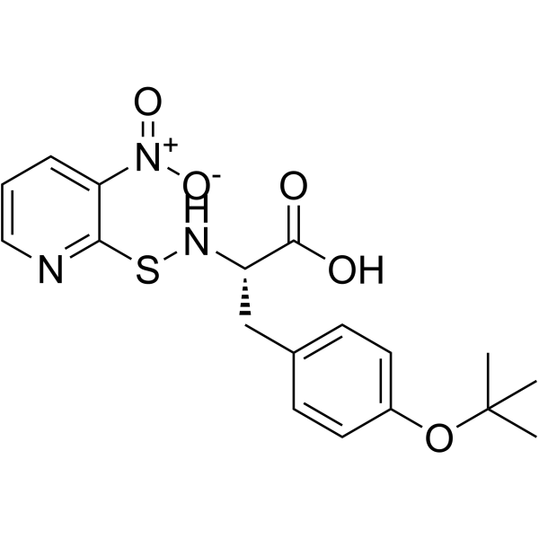 N-(3-硝基-2-吡啶亚磺酰)-o-t-丁基-L-酪氨酸