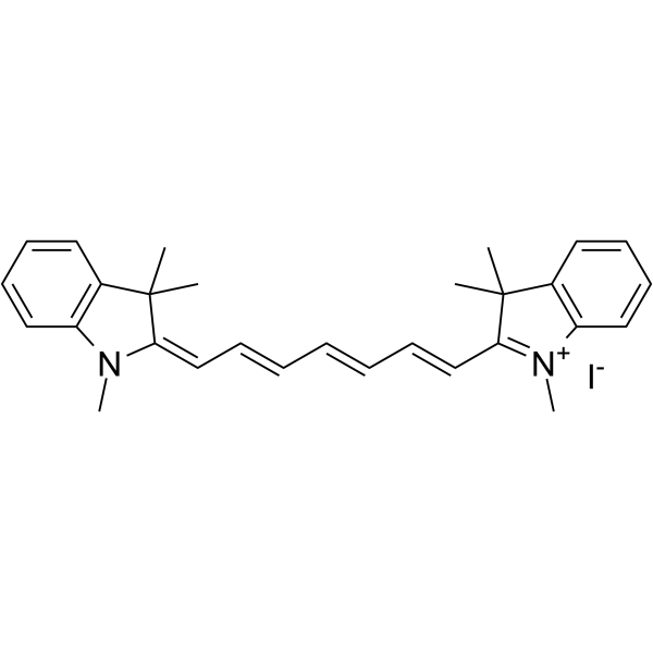 碘化-1,1ˊ,3,3,3ˊ,3ˊ-六甲基吲哚三羰花青