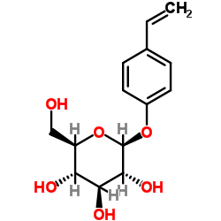 O-beta-D-吡喃葡萄糖苷对乙烯基苯酯